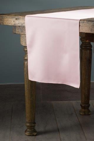Matte Lamour Blossom Pink table runner
